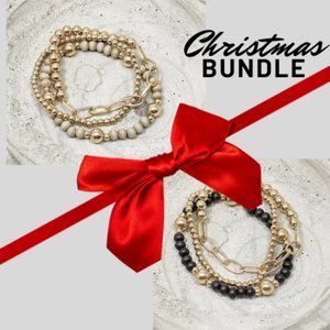 THE LUXE HAVEN Christmas Bracelet Bundle